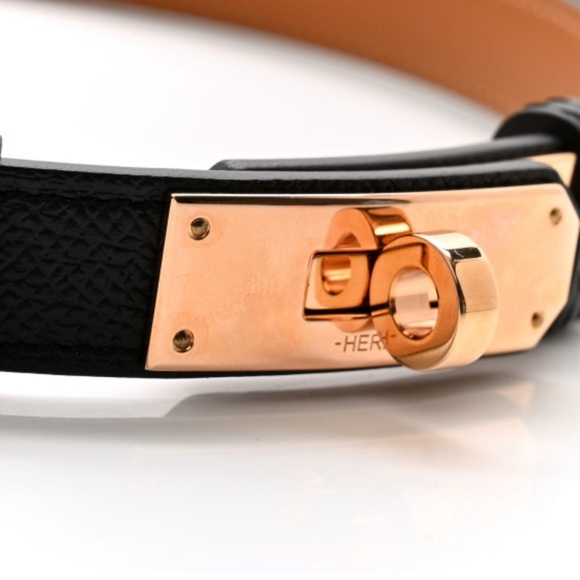 Hermes Epsom Kelly Black Belt - Picture 4 of 5
